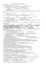 Ôn tập học kì I - Hoá 10 - Năm học 2015 - 2016